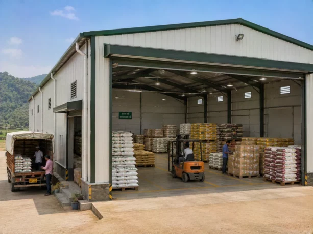 Surguja Insulated Sandwich Panel Agri Warehouse