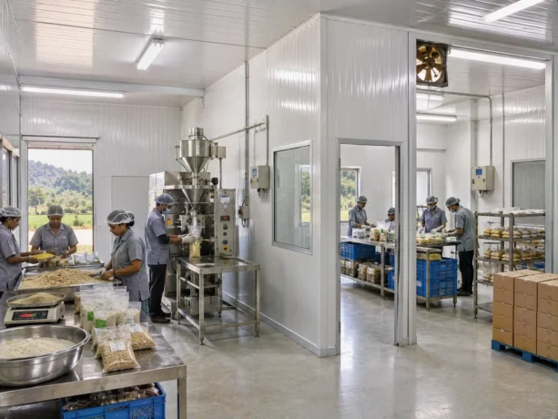 Surguja Sandwich Panel Processing Packing Unit