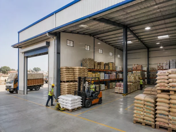Udgir Insulated Sandwich Panel Warehouse