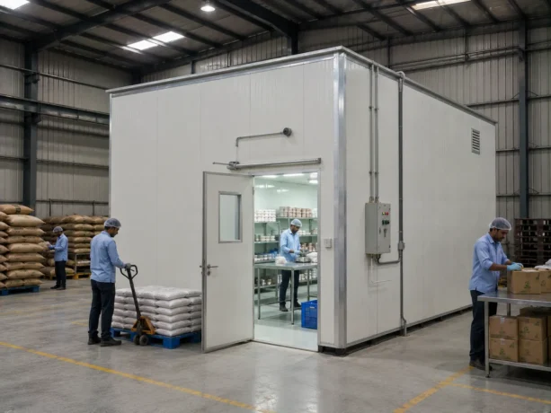 Udgir Sandwich Panel Controlled Room