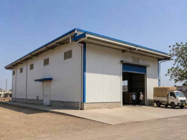 Udgir Sandwich Panel Hot Climate Building