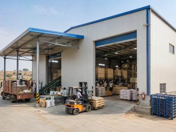 Udgir Sandwich Panel Post Harvest Facility
