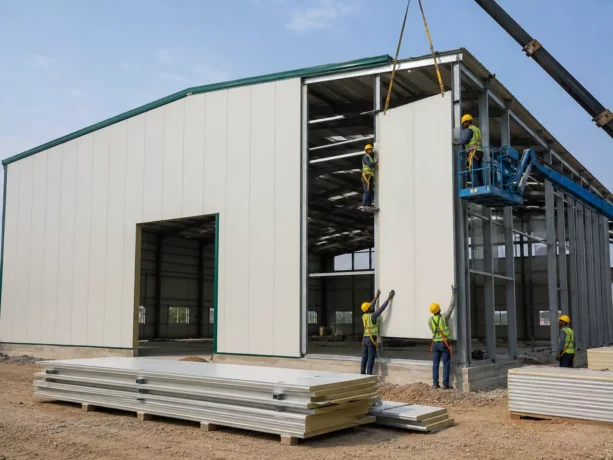 Ujhani Sandwich Panel Construction Benefits