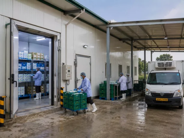 Ujhani Sandwich Panel Food Dairy Cold Chain