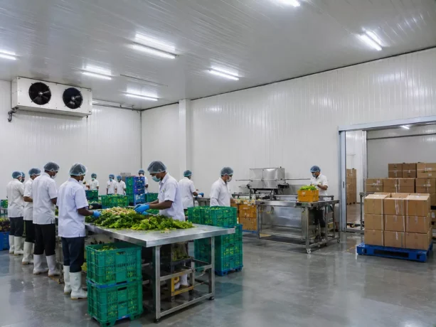 Ujhani Sandwich Panel Food Processing Packing