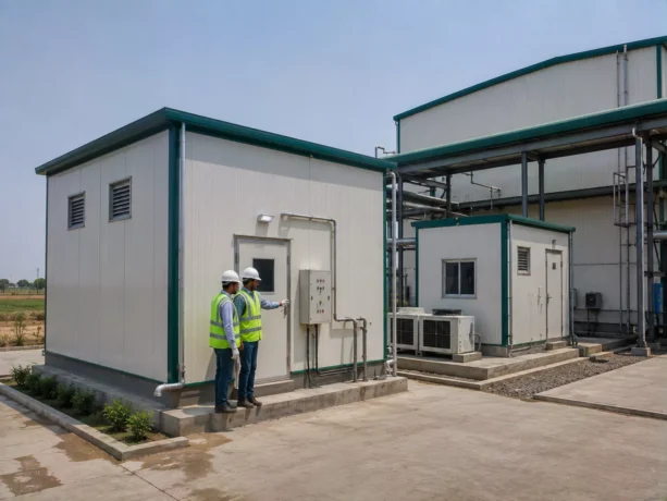 Ujhani Sandwich Panel Industrial Support Buildings