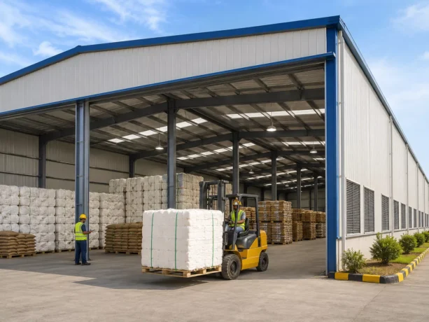 Yavatmal Sandwich Panel Cotton Warehouse