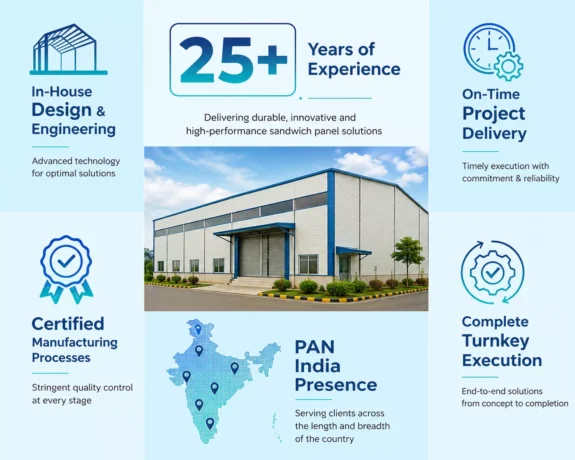 Yavatmal Sandwich Panel Installation Project