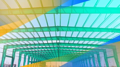 Metal Building In The Winters