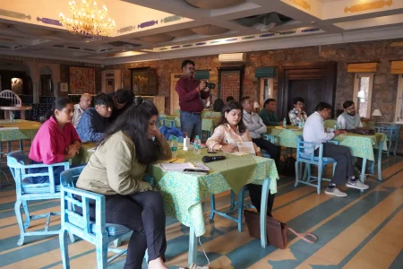 Media Visit At Ghiloth