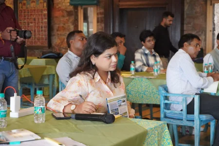 Media Visit At Ghiloth