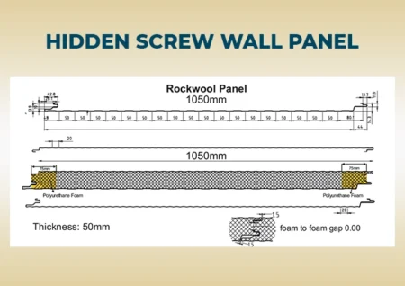 Hidden Screw Wall Panel