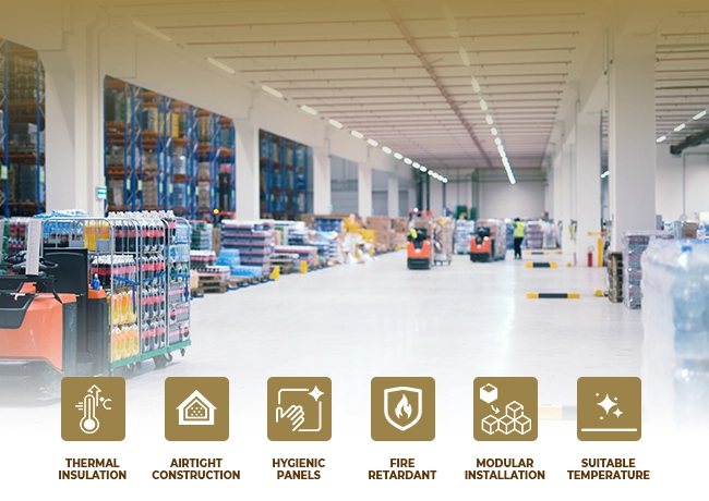 Cold Storage Panel Key Features