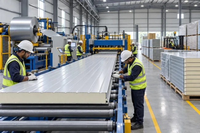 Sandwich Panel Manufacturing For Kerala