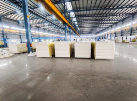 Single Groove PUF Sandwich Panels for Wall Applications