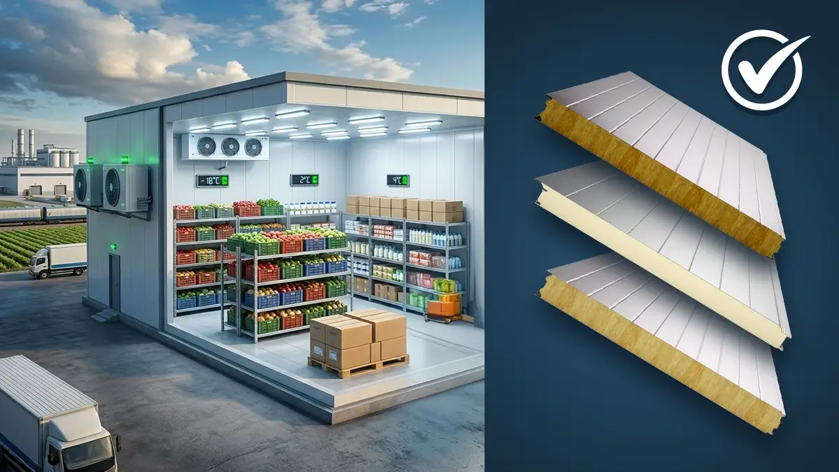 Cold Storage Panel Selection Guide 2026