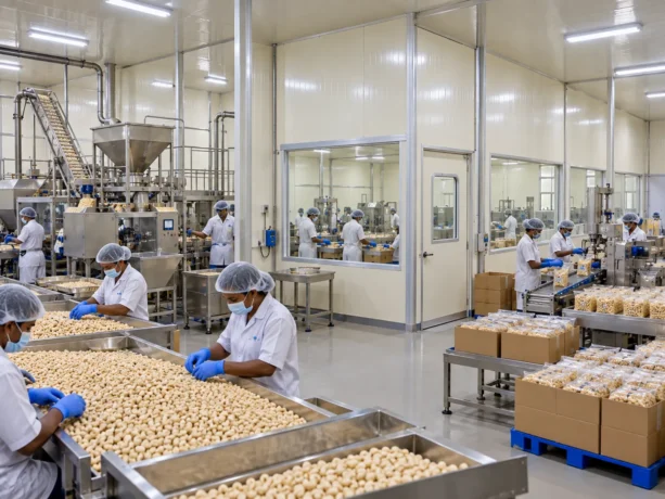 Cashew Food Processing Panels Mangaluru