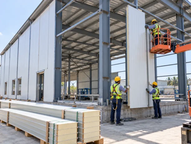 Erode Industrial Warehouse Sandwich Panels