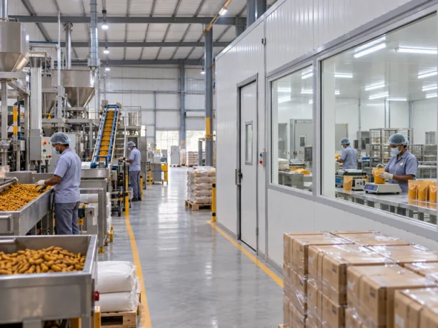 Erode Turmeric Processing Sandwich Panels