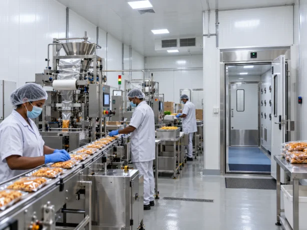 Food Packing Clean Area Kozhikode