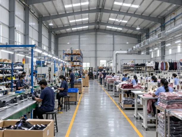 Footwear Garment Factory Panels Kozhikode