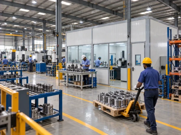 Krishnagiri Industrial Production Flow