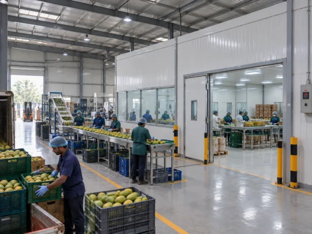 Krishnagiri Mango Packhouse Sandwich Panels