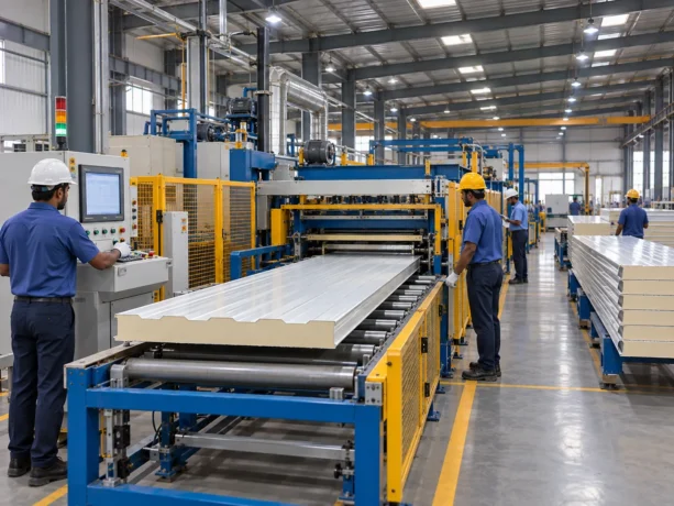 Krishnagiri Sandwich Panel Production Coordination
