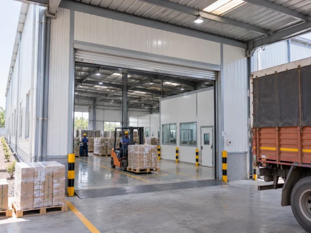 Krishnagiri Warehouse Loading Sandwich Panels