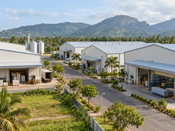 Modern Industrial Buildings Palakkad