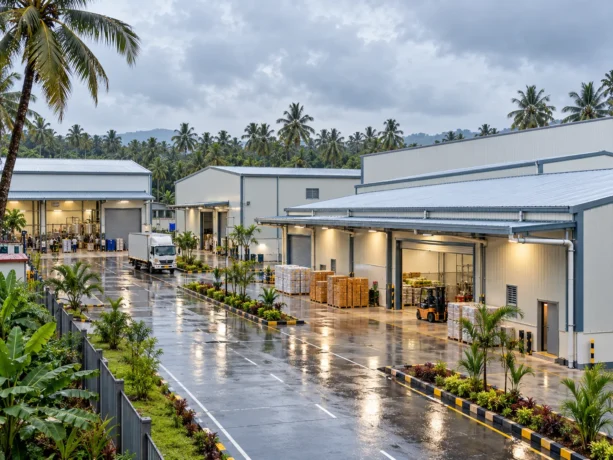 Modern Industrial Buildings Thrissur