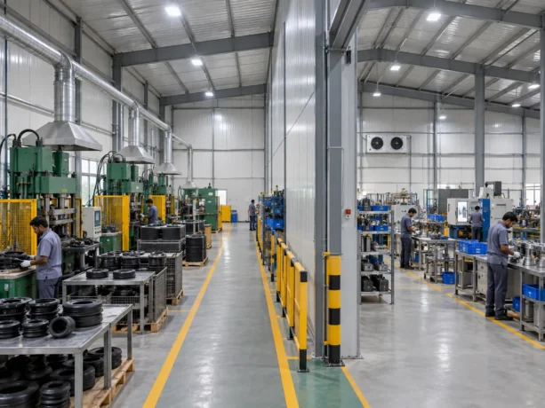 Rubber Engineering Factory Panels Pathanamthitta