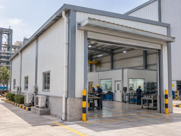 Salem Industrial Support Building Panels