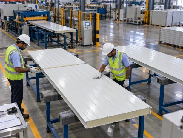Salem Sandwich Panel Dimensional Inspection