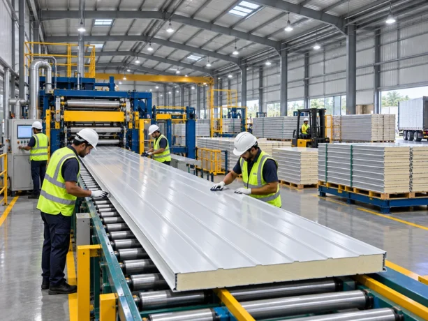Sandwich Panel Manufacturing Support Cuddalore