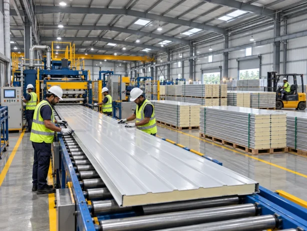 Sandwich Panel Manufacturing Support Karur