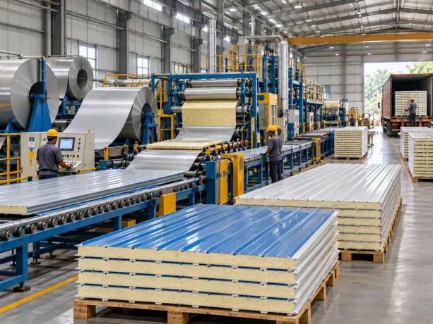 Sandwich Panel Manufacturing Thrissur
