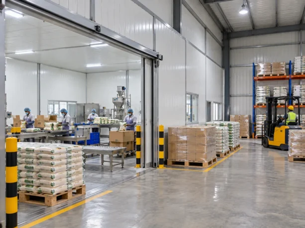Thanjavur Packing Warehouse Sandwich Panels
