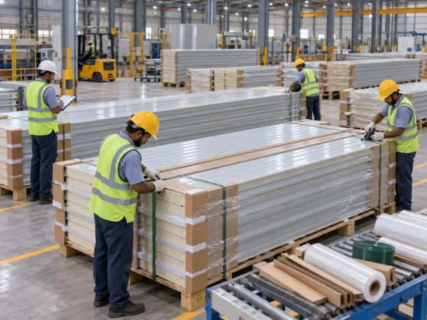Thanjavur Sandwich Panel Project Bundle Supply