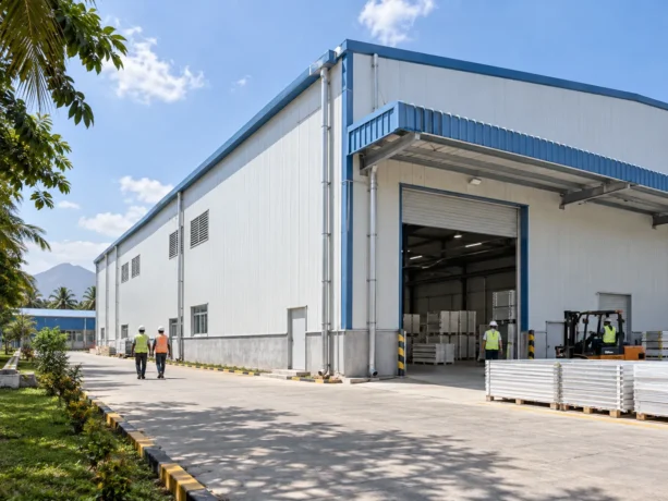 Tirunelveli Industrial Sandwich Panel Building